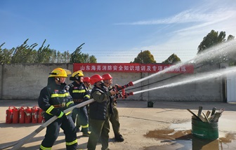 山东雷火体育与临清市消防大队联合开展消防专项培训